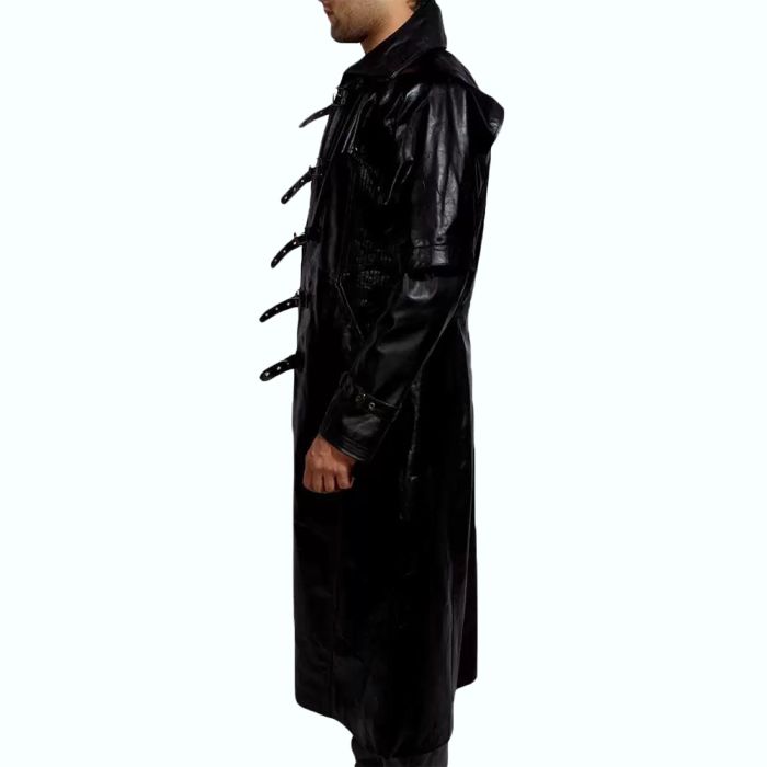 Desperado Black Leather Coat & Vest