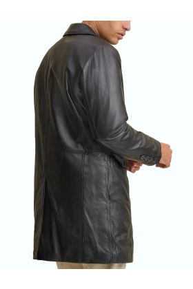 Carter Leather Topper Coat