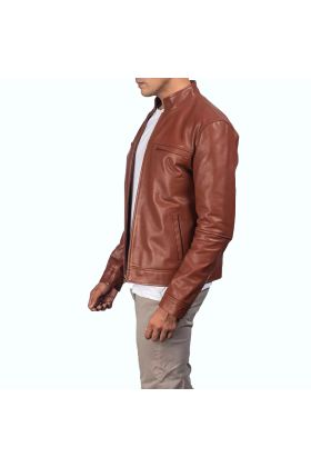 Chang Tan Leather Biker Jacket