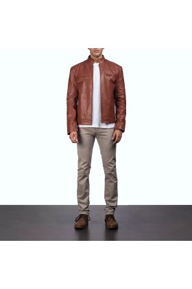 Chang Tan Leather Biker Jacket