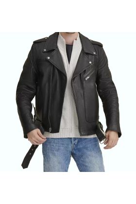 Finn Leather Rider Jacket with Thinsulate Lining