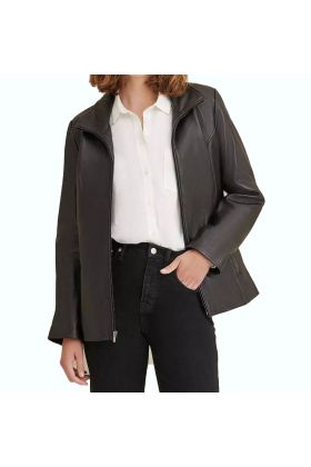 Natalie Thinsulate Leather Jacket    F