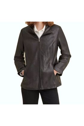 Natalie Thinsulate Leather Jacket    F