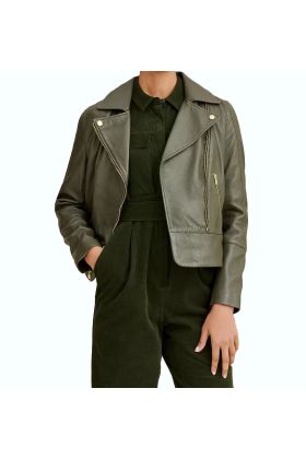 Olivia Moto Leather Jacket  