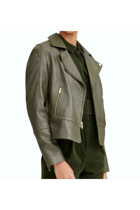 Olivia Moto Leather Jacket  