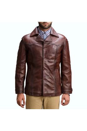 Rockstar Brown Leather Jacket