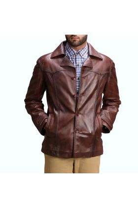 Rockstar Brown Leather Jacket