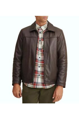 Thinsulate Lined Leather Jacket